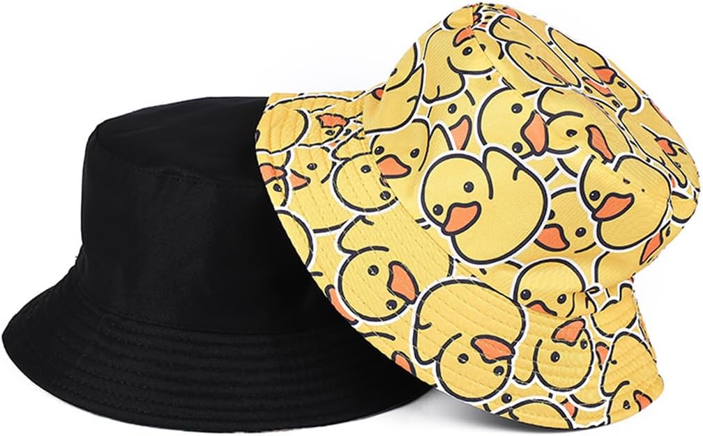 Bob réversible — unisexe, à motifs
