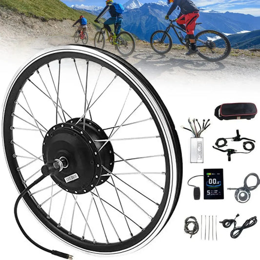 Kit de Conversion Vélo Électrique 36V/250W pour Roue Arrière, Taille 20 à 29'