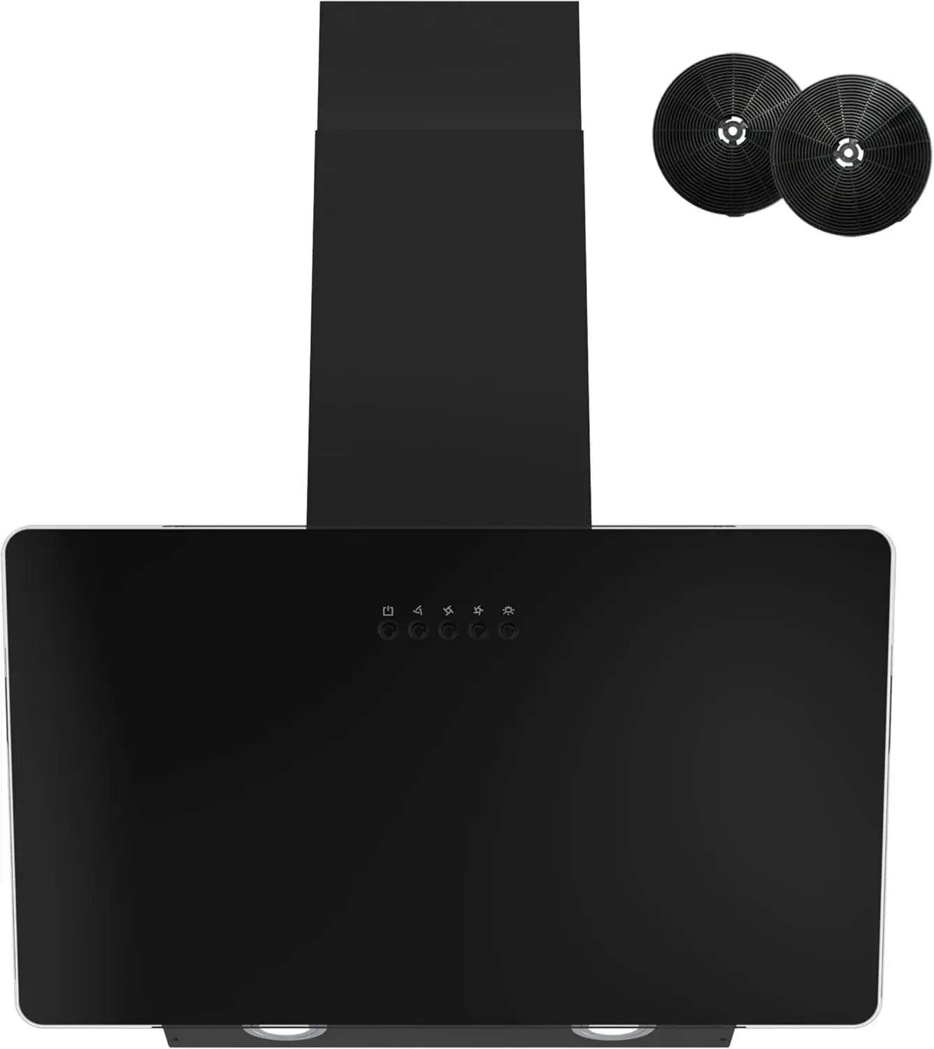 Hotte aspirante 60 cm, moteur silencieux, LED intégrées, efficacité énergétique A++