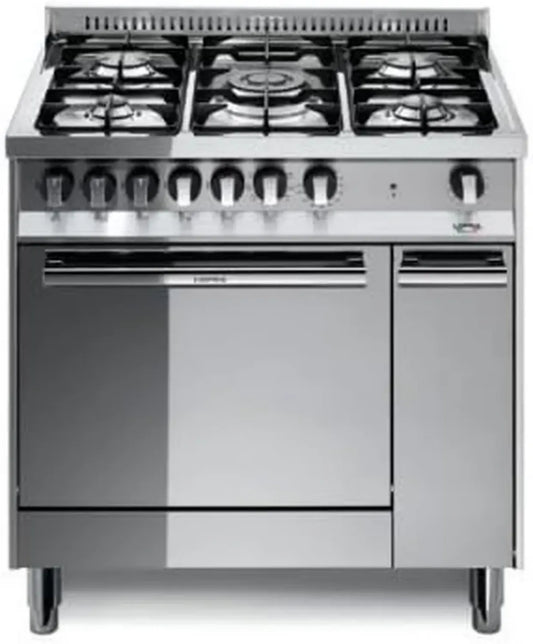 Lofra MT86MF/C: Cuisinière en Inox à Gaz avec Four Rotatif