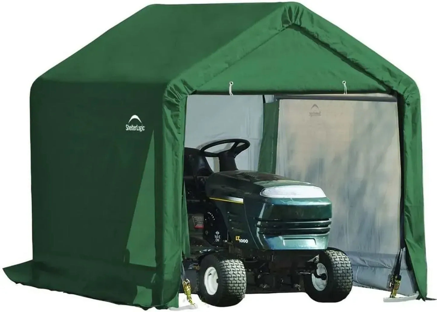 Abri de Jardin en Acier 3,24 m² Vert - 180x180x180 cm