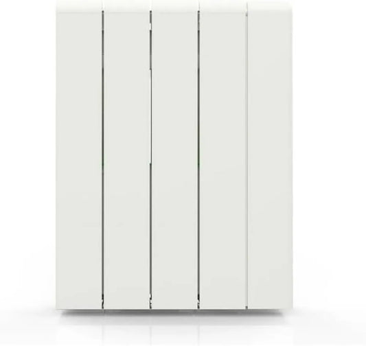 Chauffage Inertie ALU ZILO WiFi 1000W - Radiateur Électrique Intelligent, IP24, Thermostat Précis, 4 Modes, Fil Pilote 6 Ordres, Sécurité Enfant